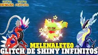 *TIEMPO LIMITADO* GLITCH de SHINY INFINITOS de MELENALETEO (MISDREAVUS PARADOX) POK&Eacute;MON ESCARLATA