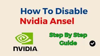 Как отключить Nvidia Ansel