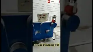 PP Box Strapping Roll Plant | Heat Selling Strapping Roll | #packing  #trend #shorts #short