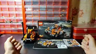 Обзор  набора  Lego Technic  42104  Race  Truck
