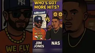 JIM JONES VS NAS #nas #jimjones #shorts