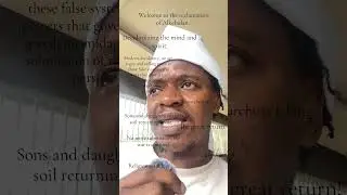 Decolonizing the mind and spirt, and taking back what&rsquo;s rightfully ours as Alkebulan