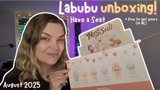 Labubu UNBOXING | Have a Seat, FULL Box | Amsterdam | August 2025