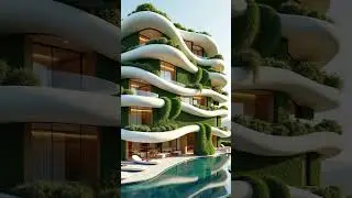 Organic Architecture &ndash; Green Building with Fluid Curves and Sustainable Design #architecture #design