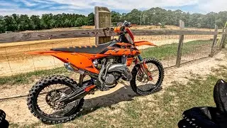Motocross Practice on KTM150SX