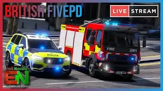 🔴 British Police FivePD LIVE - GTA 5 ROLEPLAY - EvilnoodleGaming
