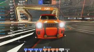 Radeon 530 4GB GDDR5 Test - Rocket League - Gameplay Benchmark