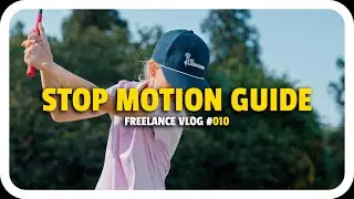 Shooting more golf!? + How to create stop motions in Davinci Resolve - Freelance VLOG 010