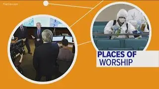 How the coronavirus could spread through places of worship