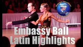Embassy Ball 2018 | Latin Dancesport Highlights | Winners Ricardo Cocchi  - Yulia Zagoruychenko