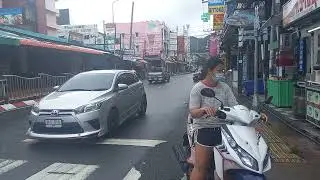 Morning walk in Patong, Phuket, Thailand