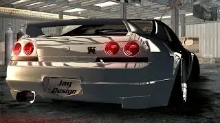 NFS MW | Cinematics | Nissan Skyline R33 Rocket Bunny | Junkman performance | [4Kᵁᴴᴰ60ᶠᵖˢ]