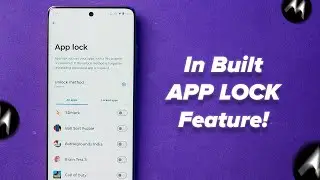 How To Lock Apps in Motorola Mobile? (Built in App Lock Feature Added)