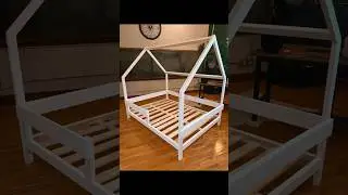 DIY Kids Montessori Bed - Made by #TheTreeKnotLLC