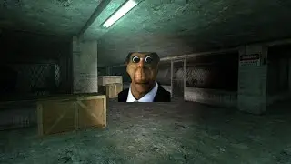Garry's Mod Unexpected Guest Obunga chase at the Abandoned Mill!
