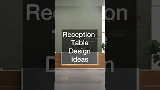 Top 10 OFFICE RECEPTION TABLE Design Ideas 2023 | Modern Office Desk design #shorts #shortsvideo