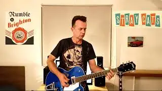 Rumble In Brighton (Stray Cats) - Guitar Cover on Gretsch 5420t