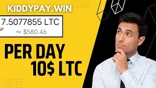 Highest Paying LTC Earning Site || Litecoin Faucet Site | kiddypay.win