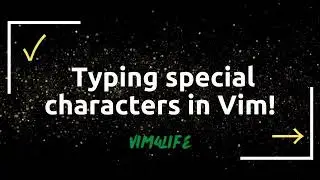Digraphs: special symbols in Vim
