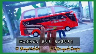 Mainan Bus Basuri | Mainan bus telolet | Bus basuri anak