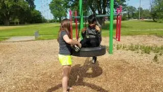Tire swing !! ~ park