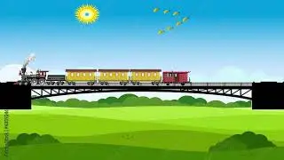 Train Animation #trainanimation