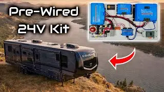 Комплект солнечных батарей Victron для автодома, изготовленный на заказ, на 24 В, с предварительн...