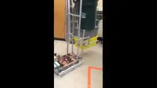 FRC 2015 Recycle Rush- Prototype Robot Lifting Totes & Recycling Cans