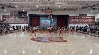Padua Franciscan High School Cheerleading Homecoming Rally 2025