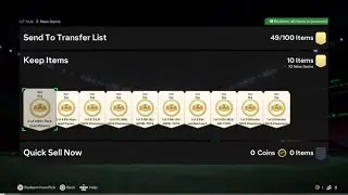 My Rank 4 Fut Champs Ultimate TOTS Rewards EA FC 25 Ultimate Team