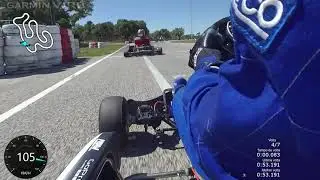 Onboard - Kart&oacute;dromo Internacional de Palmela - TbKart S55 - TM KZ10B