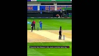 Muhammad Shami Bowling to Will young in champion trophy final ❤️ #championstrophy #shami