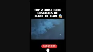 Top 2 most rare obstacles of clash of clan 😱 ||clash of clan|| #shorts #viral #clashofclans #clash