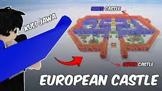 Aku Bikin Base Kastil Eropa Super AMAN di 99 Night In The Forrest ROBLOX
