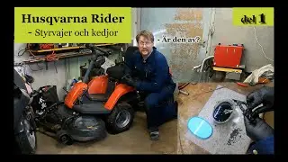 Husqvarna Rider del 1 - Styrvajer och kedjor