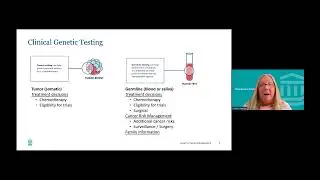 Blum Center Program: Choosing the Right Cancer Genetic Test