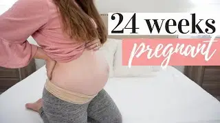 24 WEEK PREGNANCY UPDATE | SHINGLES? SHORT CERVIX? | 6 MONTHS PREGNANT