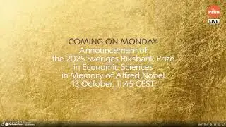 LIVE: Nobel Peace Prize 2025 | Winner announcement