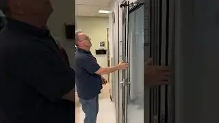 How the breakaway door works