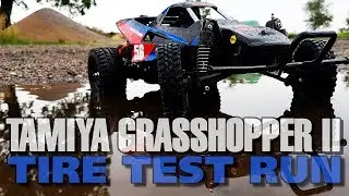 Tamiya Grasshopper 2 (2017) - Tire Test