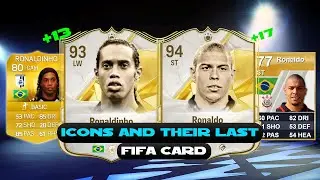 FC 25 ICONS AND THEIR LAST FIFA CARD