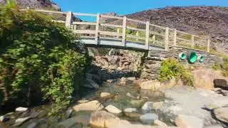 Mini Waterfall in Wales FPV Drone Flight