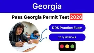 Pass Georgia Permit Test 2026 | DDS Practice Exam 25 Questions