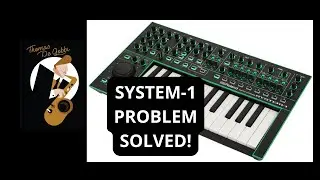 ROLAND SYSTEM 1 problemi dei tasti risolti