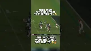 Chris Jones GAVE the Jaguars the Win 😂🔥 #live #nfl #shorts #fyp #viral #reels #funny #sports