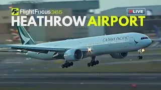 Heathrow Airport Live - Thursday 9th October 2025