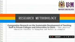 Comparative Research on the Sustainable Development of Teaching Staff
