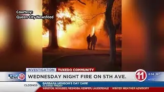 Meridian Fire Department investigate overnight fire at abandoned structure