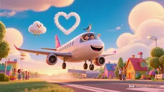 Zoom Zoom Zoom &ndash; The Aeroplane Song ✈️ | Fun Airplane Adventure for Kids | Flying Song for Toddlers