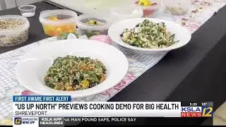 Chef Hardette Harris, owner of &ldquo;Us Up North&rdquo;, previews cooking demo for the Big Health Event